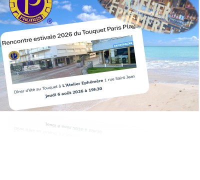 Aout 2026   La journée d'été au Touquet